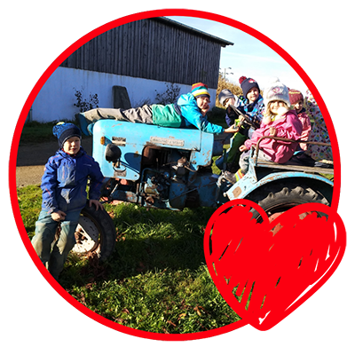 Bauernhofgruppen – Lernen im Alltag der Tiere und Natur