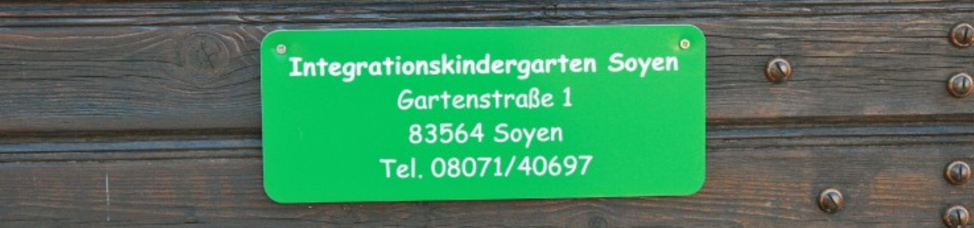 Kontakt integrationskindergarten soyen